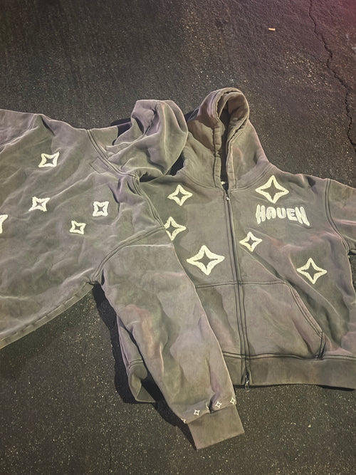 HAVEN ZIP UP HOODIE